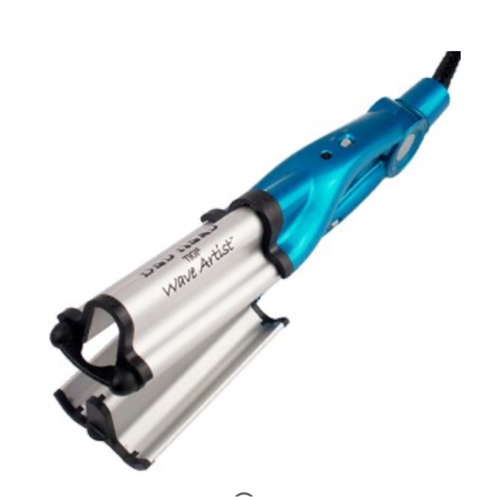 BedHead TIGI Wave Artist Hair Tool - Blue and Silver